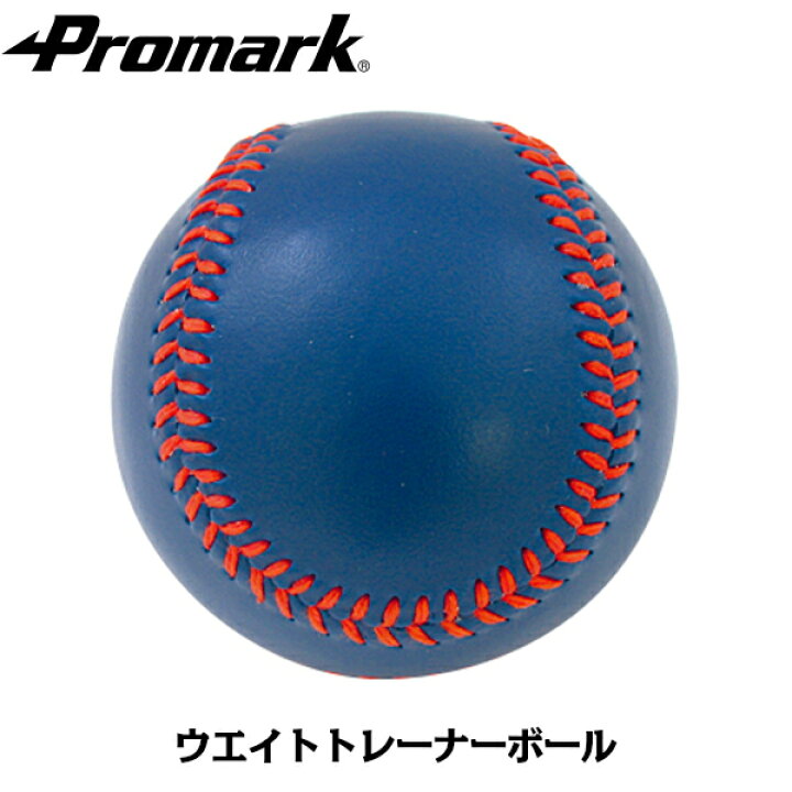 PROMARK プロマーク 野球 ボール 重いボール ウエイトボール トレーニングボール 練習用 軟式A号球サイズ 一般用 手首 指の強化 350g WB-2272