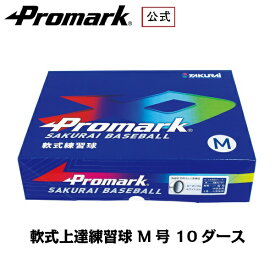 PROMARK プロマーク 軟式ボール練習球 M号ダース箱 LB-312Mx10ダース (野球 ボール 軟式 練習用 練習球 M号 M球 一般用 中学生用 軟式球 軟式ボール 練習ボール) まとめ買いする方が増加中！