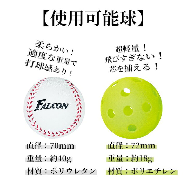 楽天市場】Falcon ファルコン 前からトスマシン FTS-100(NBA 