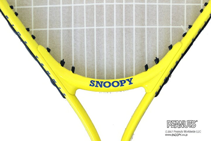 楽天市場】SNOOPY スヌーピー 23インチ ジュニア用 テニス ラケット SN 