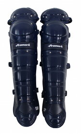 PROMARK プロマーク 一般軟式用キャッチャーレガース ネイビー RG-65NV (野球 レガース 軟式 一般用 キャッチャー防具 キャッチャーレガース 捕手用 超軽量)