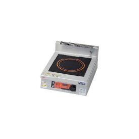 マルゼン 電磁調理器 MIHX-S03D IHクリーンコンロ 標準プレート 高機能シリーズ 皿加熱機能 タイマー付 インジケーター搭載