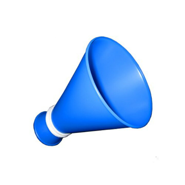 楽天市場 ミニメガホン 青色 応援 応援用メガフォン 応援メガホン 応援グッズ 小さい スモールサイズ かわいい 甲子園 野球 バレーボール バスケットボール サッカー 体育祭 運動会 スポ少 楽天通販 選挙 応援 スポーツ 大会 予選 本線 観戦 Mini Megaphone Blue 青色