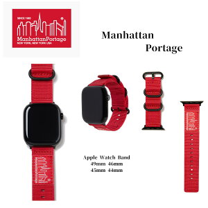 �y�����y�A�y���A�j�������zManhattan Portage �A�b�v���E�H�b�` �o���h Apple Watch Band 49mm 46mm 45mm 44mm Apple Watch Nylon Band �}���n�b�^���|�[�e�[�W �i�C���� �o���h M/L�T�C�Y �X�}�[�g�E�H�b�` �o���h