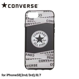 【あす楽、土日、祝日発送】CONVERSE Circle Logo Hybrid IML Back Case SHOELACE【iPhone SE(第2世代)(第3世代)/8/7対応】コンバース アイフォンケース iphoneケース 背面ケース スマホケース キャンバス オールスター ALL STAR 4589676562211