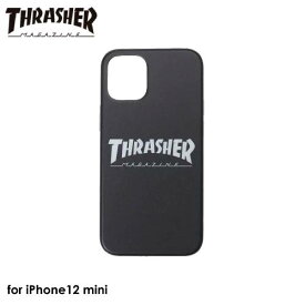 【あす楽、土日、祝日発送】THRASHER HOME TOWN Logo Hybrid IML Back Case BLK/WHT【iPhone 12 mini対応】スラッシャー iPhoneケース アイフォンケース iphoneケース 背面ケース メンズ レディース スマホケース ブラック 4589676562518