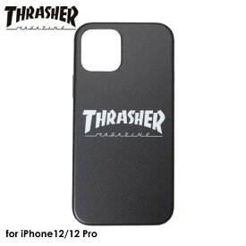 【あす楽、土日、祝日発送】THRASHER HOME TOWN Logo Hybrid IML Back Case BLK/WHT【iPhone 12/12 Pro 対応】スラッシャー アイフォンケース iphoneケース 背面ケース メンズ レディース スマホケース ストリート ブランド 4589676562532