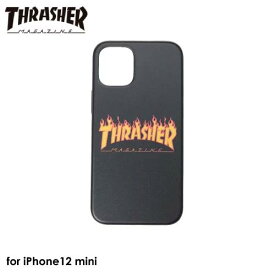 【あす楽、土日、祝日発送】THRASHER FLAME MAGZINE Logo Hybrid IML Back Case BLK/FLAME【iPhone 12 mini対応】スラッシャー アイフォンケース iphoneケース 背面ケース メンズ レディース スマホケース ストリート MAG 4589676562570