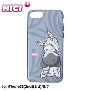 yyAyAjzyzNICI Hybrid Back Case ZebrayiPhone SE(2)(3)/8/7Ήz[u iphoneP[X X}zP[X wʌ^P[X jL ACtHP[X ܂  