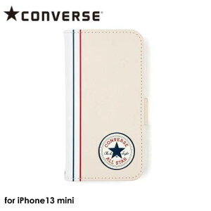 �y�����y�A�y���A�j�������z�y���������zCONVERSE Uncle Patch&Stripes Book Type Case IVORY �A�C�{���[�yiPhone 13 mini�Ή��z�A�C�t�H���P�[�X iphone�P�[�X �蒠�^�P�[�X �X�}�z�P�[�X �X�g���[�g �u�����h 