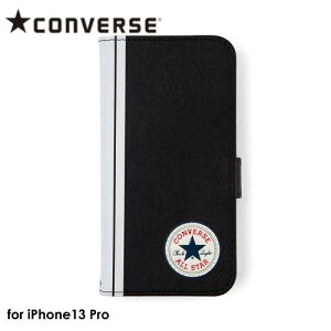 �y�����y�A�y���A�j�������z�y���������zCONVERSE Uncle Patch&Stripes Book Type Case BLACK�yiPhone 13 Pro�Ή��z�A�C�t�H���P�[�X iphone�P�[�X �蒠�^�P�[�X �R���o�[�X �蒠�^ �X�}�z�P�[�X �X�g���[�g �I