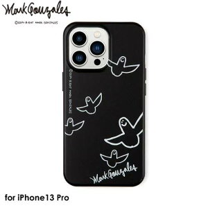 �y�����y�A�y���A�j�������z�y���������zMark Gonzales �}�[�N�S���U���X �P�[�X Hybrid Back Case BLACK�iMG02�j�yiPhone 13 Pro�Ή��z�A�C�t�H���P�[�X �w�ʃP�[�X �����Y ���f�B�[�X �X�}�z�P�[�X �X�g