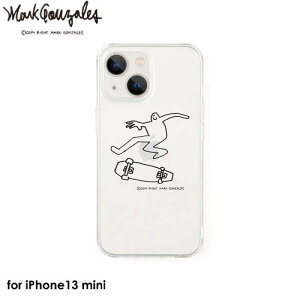 �y�����y�A�y���A�j�������z�y���������zMark Gonzales �}�[�N�S���U���X �P�[�X Hybrid Back Case CLEAR�iMG05�j�yiPhone 13 mini�Ή��z�A�C�t�H���P�[�X �w�ʃP�[�X �����Y ���f�B�[�X �X�}�z�P�[�X �X�g
