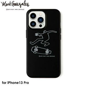 �y�����y�A�y���A�j�������z�y���������zMark Gonzales �}�[�N�S���U���X �P�[�X Hybrid Back Case BLACK�iMG06�j�yiPhone 13 Pro�Ή��z�A�C�t�H���P�[�X �w�ʃP�[�X �����Y ���f�B�[�X �X�}�z�P�[�X �X�g