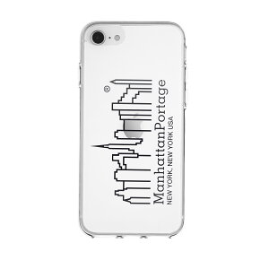 �y�����y�A�y���A�j�������z�y���������zManhattan Portage Hybrid Clear Case�yiPhone 13 Pro / 13 / 13 mini / SE(3����) SE(2����) / 8 /7 �Ή��z�}���n�b�^���|�[�e�[�W iphone�P�[�X �j�����p �X�}�z�P�[�X �N��