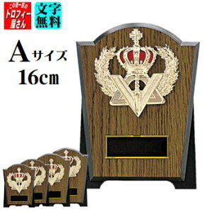 【トロフィー】表彰盾(樹脂製)16cm【2500円以上送料無料】★文字代無料:この道一筋のトロフィー屋さん自慢の彫刻★安価・大人気盾/楯【トロフィー】★