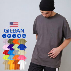 無地 tシャツ メンズ 半袖Tシャツ GILDAN ギルダン 重ね着 インナー クルーネック ユニセックス 無地Tシャツ ホワイト 白 黒 ブラック グレー オーバーサイズ ルーズ ダンス 大きいサイズ ギフト プレゼント 【Propela】プロペラ楽天市場