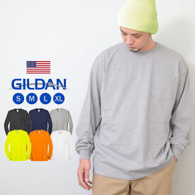 無地 ロンt メンズ 長袖Tシャツ GILDAN 胸ポケット ギルダン ポケットTシャツ トップス クルーネック ユニセックス レディース 男女兼用 無地Tシャツ ホワイト 大きいサイズ ルーズ 大きいサイズ ギフト プレゼント 【Propela】プロペラ楽天市場