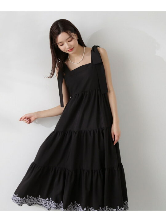 楽天市場】【SALE／10%OFF】エンブロイダリーティアードワンピース  