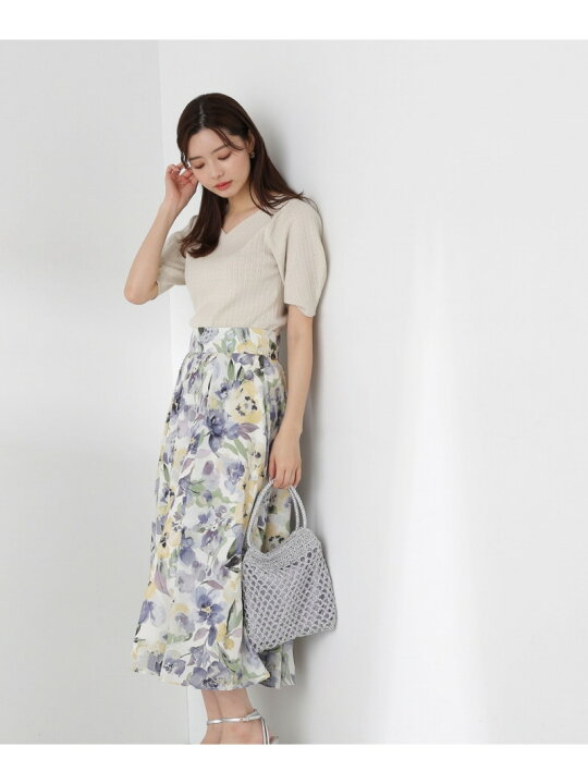 楽天市場】【SALE／30%OFF】ハートカットランダムリブニット