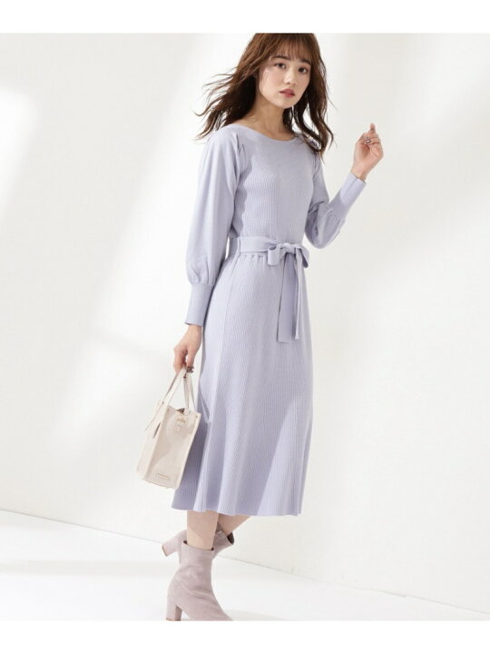 楽天市場 Sale 50 Off パワショルマーメイドニットワンピース Proportion Body Dressing プロポーションボディドレッシング ワンピース ワンピースその他 ブルー ブラウン Rba E 送料無料 Rakuten Fashion Proportion Body Dressing