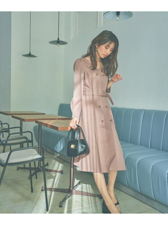 楽天市場 Sale 50 Off Vネックマーメイドワンピース Proportion Body Dressing プロポーションボディドレッシング ワンピース ワンピースその他 ピンク グレー グリーン Rba E 送料無料 Rakuten Fashion Proportion Body Dressing