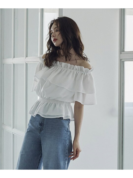 楽天市場】【SALE／60%OFF】＜ウォッシャブル＞2wayギャザーペプラム 
