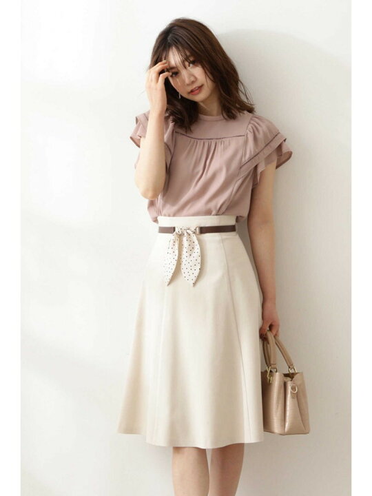楽天市場】【SALE／60%OFF】◇スカーフベルト付フレアスカート  