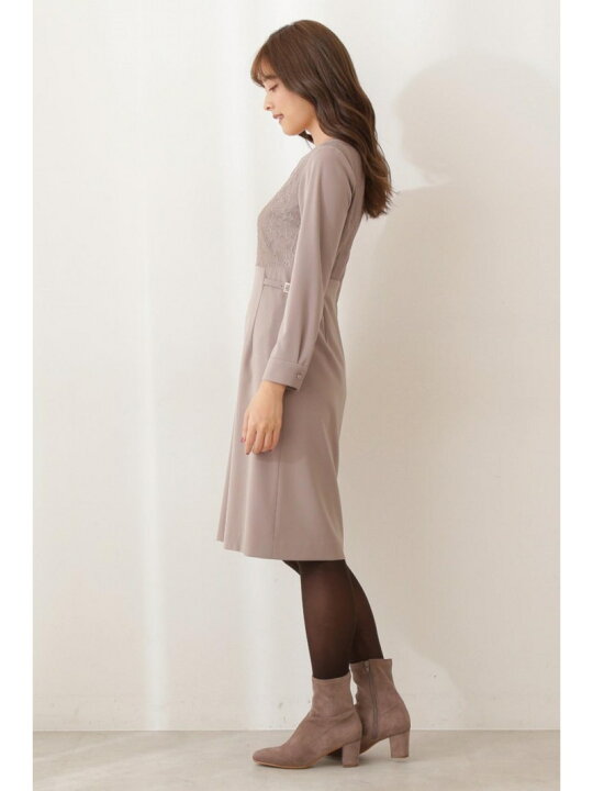 楽天市場】【SALE／50%OFF】レースドッキングワンピース PROPORTION 