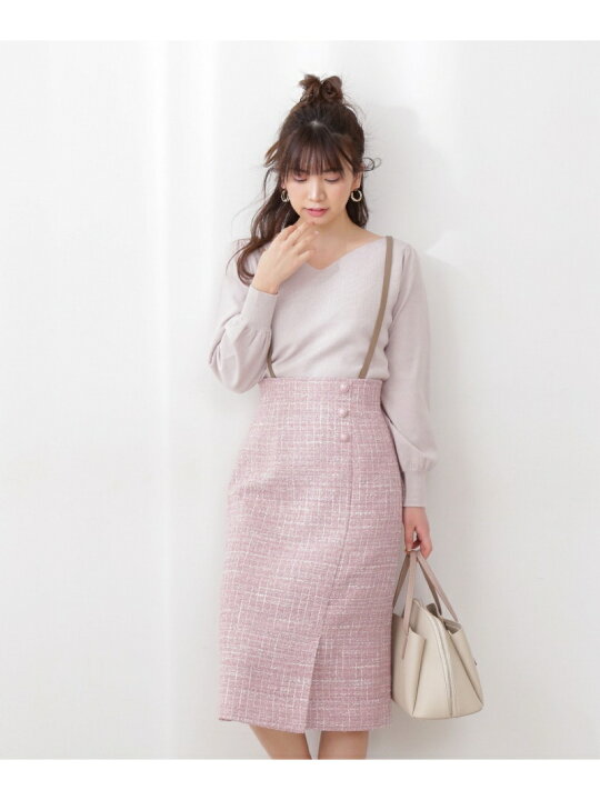 楽天市場】【SALE／50%OFF】スプリングツイードジャンパースカート 