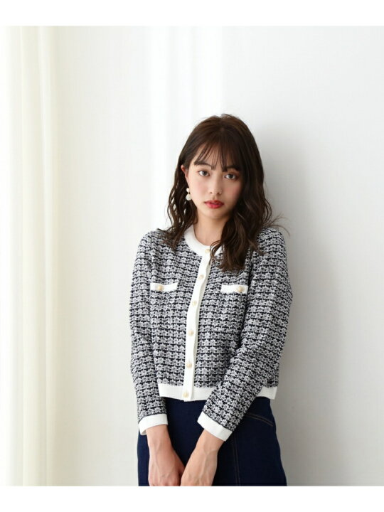 楽天市場】【SALE／50%OFF】ツイードライクニット PROPORTION BODY 