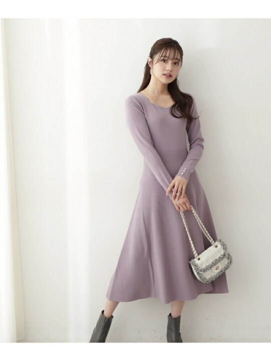 楽天市場】【SALE／50%OFF】スカラカットニットワンピース PROPORTION 