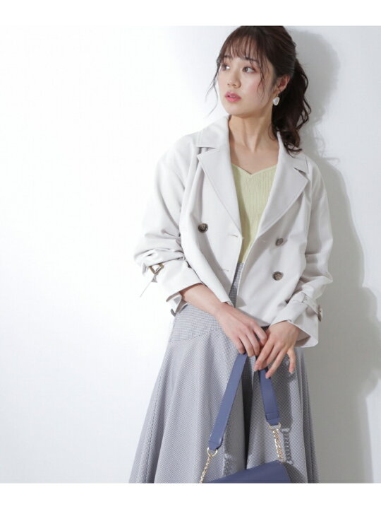 楽天市場】【SALE／20%OFF】ショートトレンチ PROPORTION BODY 