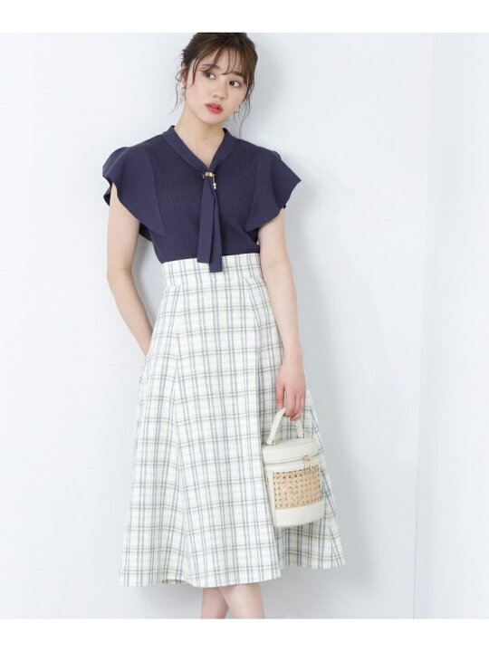 楽天市場】【SALE／50%OFF】チェックフレアスカート PROPORTION BODY  