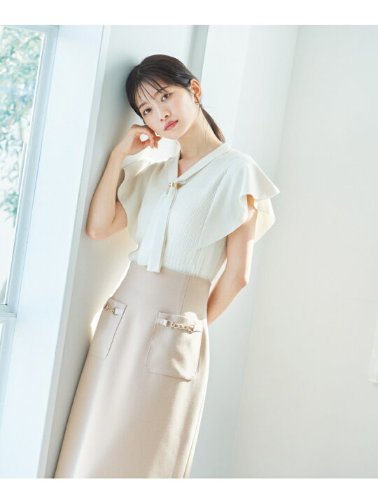 楽天市場】【SALE／10%OFF】ボウタイリングニット PROPORTION BODY 