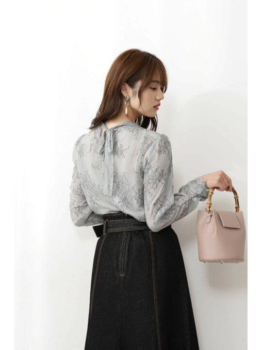 楽天市場】【SALE／30%OFF】クラシカルレースバックリボンブラウス クラシカルレースバックリボンブラウス プロポーションボディドレッシング