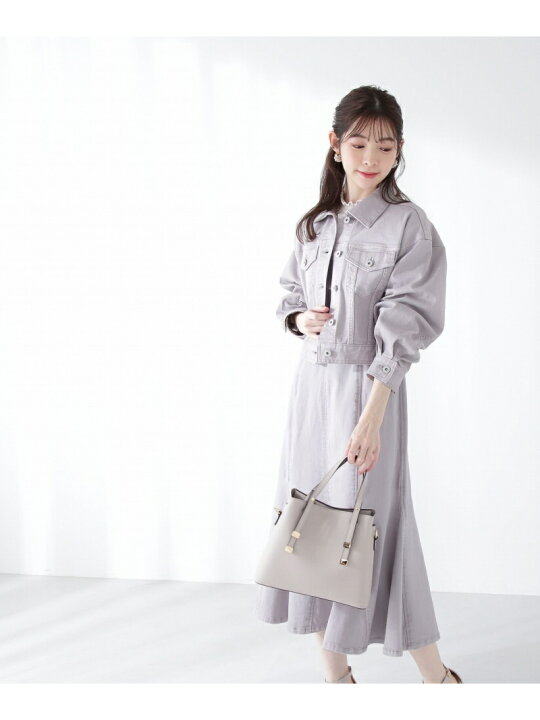 楽天市場】【SALE／50%OFF】マーメイドデニムワンピース PROPORTION 