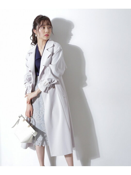 楽天市場】【SALE／20%OFF】ボリュームスリーブトレンチコート 