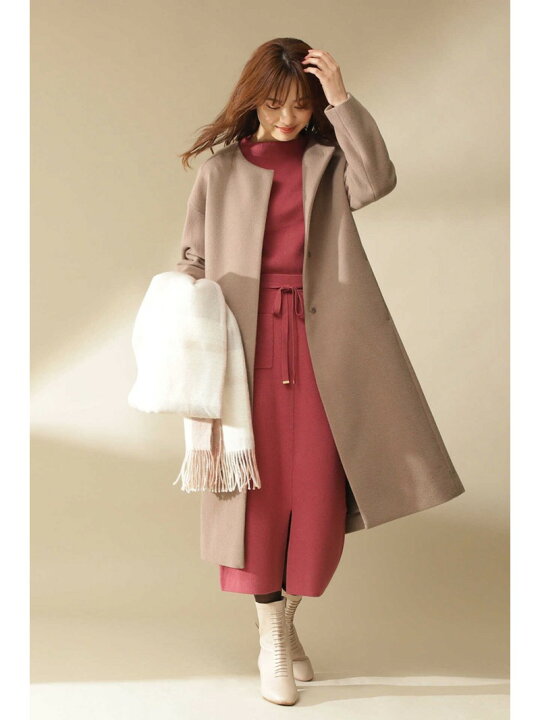 楽天市場】ノーカラーコート PROPORTION BODY DRESSING プロポーション 