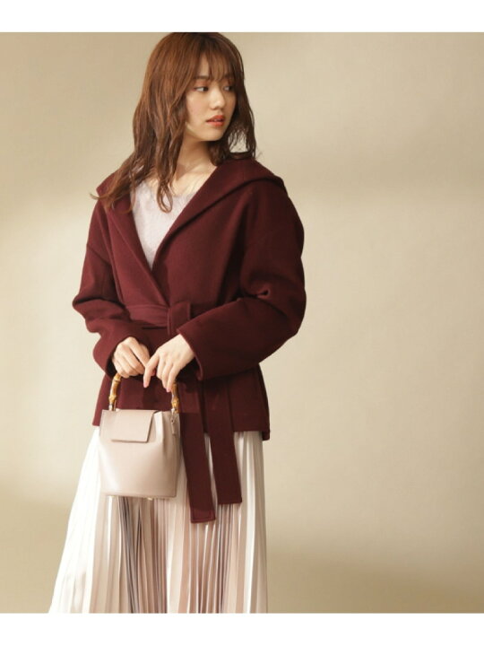 楽天市場】【SALE／50%OFF】フードショートガウンコート PROPORTION  