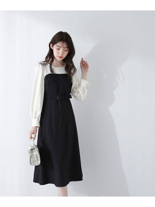 楽天市場】【SALE／30%OFF】ドッキングフレアワンピース PROPORTION  