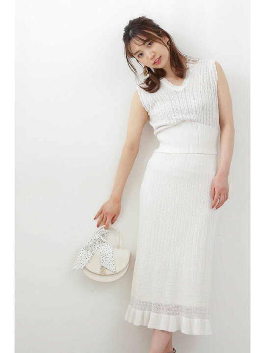 楽天市場】【SALE／30%OFF】《田中みな実さん着用》◇レーシー  