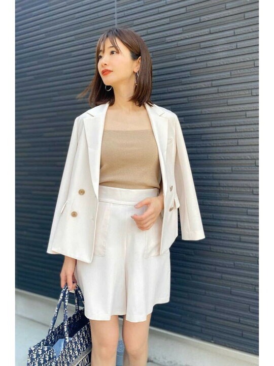 楽天市場】【SALE／50%OFF】《田中みな実さん着用》◇ダブルブレスト 