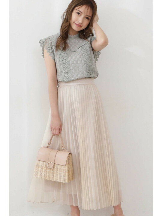 楽天市場】【SALE／50%OFF】ラメプリーツスカート◇ PROPORTION BODY 