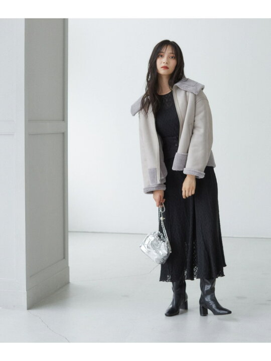 楽天市場】【SALE／10%OFF】フェイクムートンコート 24AW PROPORTION 