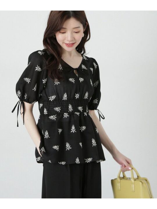 楽天市場】【SALE／60%OFF】花柄刺繍ブラウス PROPORTION BODY 