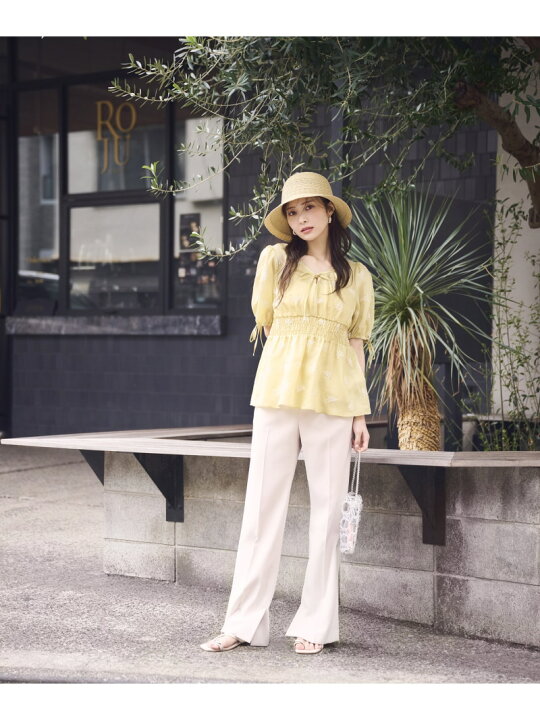 楽天市場】【SALE／60%OFF】花柄刺繍ブラウス PROPORTION BODY 