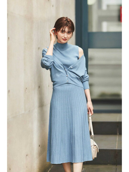 楽天市場】【SALE／50%OFF】V ネックカーデ×ノースリーブニット 