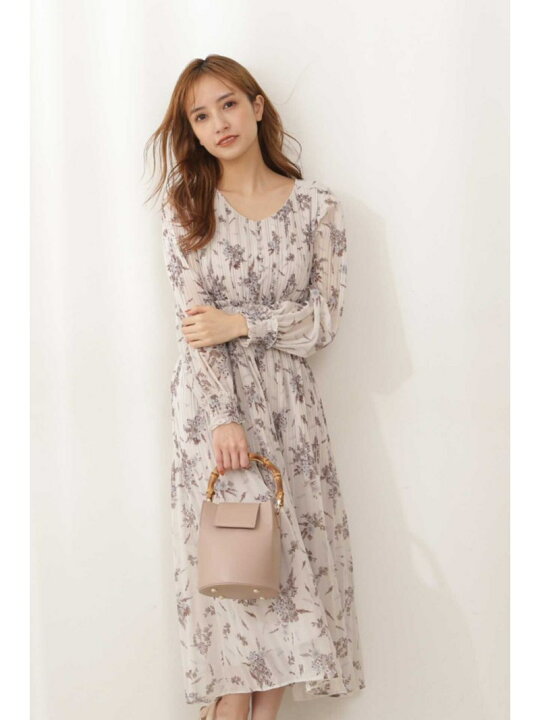 楽天市場】【SALE／30%OFF】プリーツフラワーワンピース PROPORTION 