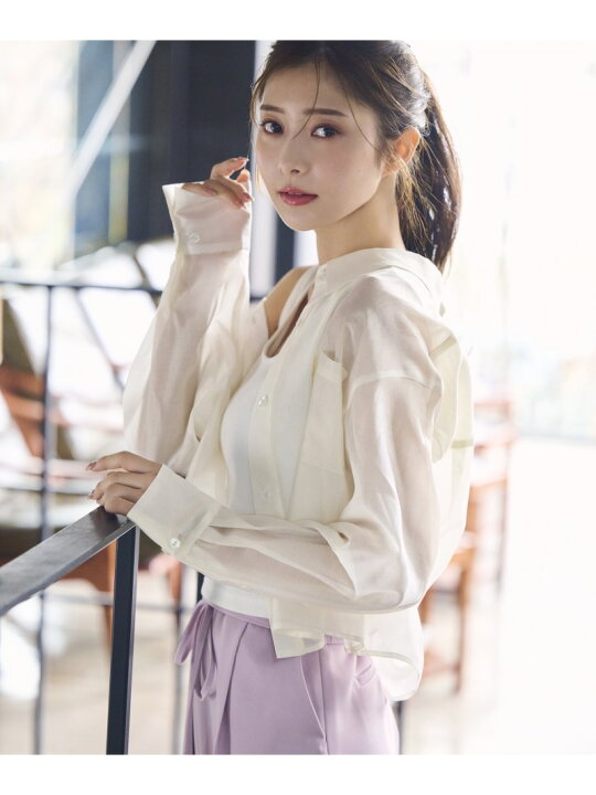 楽天市場】【SALE／50%OFF】シアーシャツ PROPORTION BODY DRESSING 